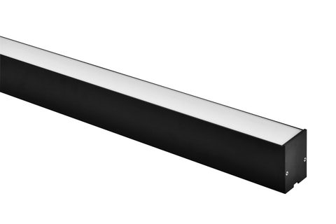 PC+Aluminium digunakan untuk cahaya linear IP20 dalam dalaman